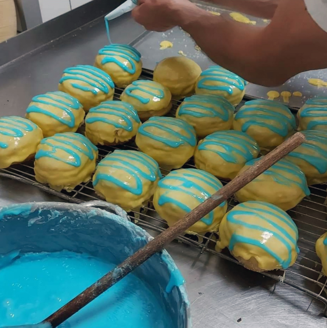 Ukrainer bei Backhaus Bürger